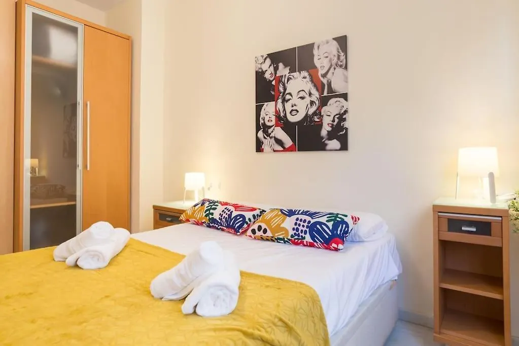 Apartment Bright, Quiet And Nice Ground Floor In The Center Malaga Spain